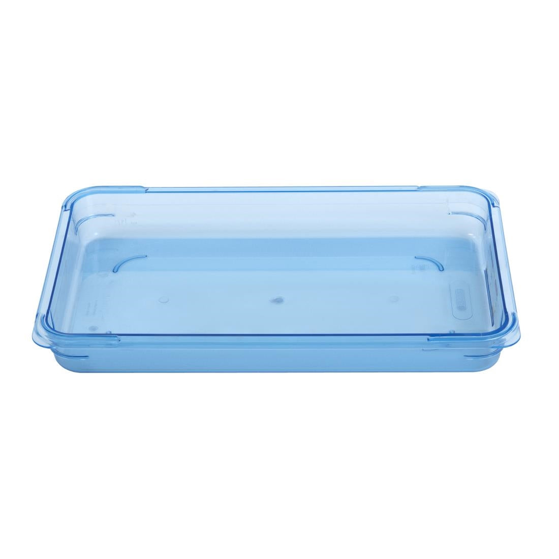 Araven ABS Food Storage Container Blue GN 1/1 65mm