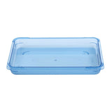Araven ABS Food Storage Container Blue GN 1/1 65mm