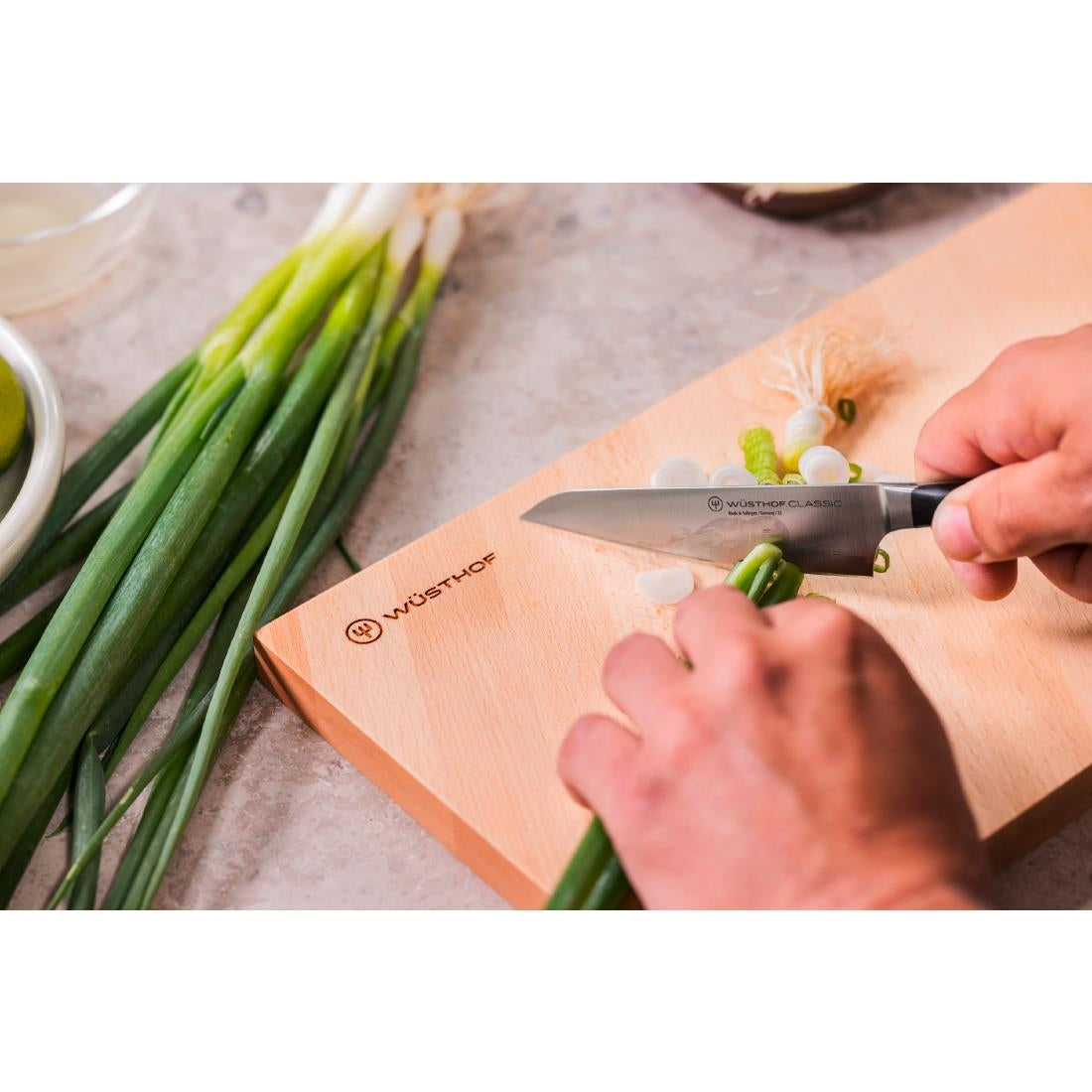 Wüsthof Classic Asian Utility Knife Black 12cm