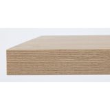 Bolero Pre-drilled Square Tabletop Antique Natural 600mm