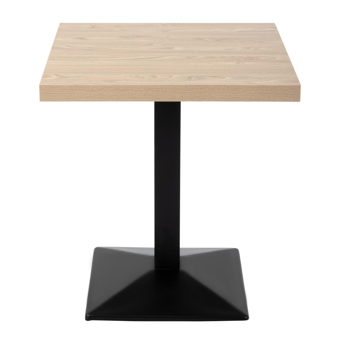 Bolero Pre-drilled Square Tabletop Antique Natural 600mm