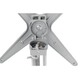 Bolero Round Flip Top Poseur Table Stainless Steel 600mm