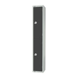 Elite Double Door Manual Combination Locker Locker Graphite Grey