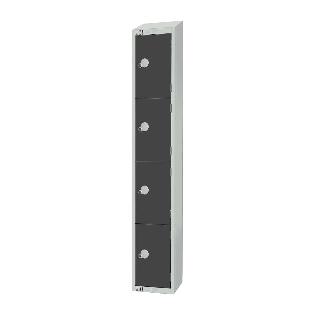 Elite Four Door Manual Combination Locker Locker Graphite Grey