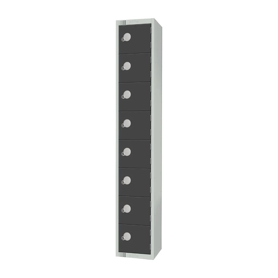 Elite Eight Door Manual Combination Locker Locker Graphite Grey