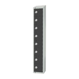 Elite Eight Door Manual Combination Locker Locker Graphite Grey