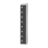 Elite Eight Door Manual Combination Locker Locker Graphite Grey