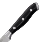 Olympia Premium Riveted Steak Knives with Black ABS Handles (6 Pack)