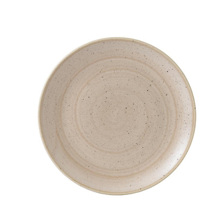 Churchill Stonecast Round Coupe Plates Nutmeg Cream 288mm (12 Pack)