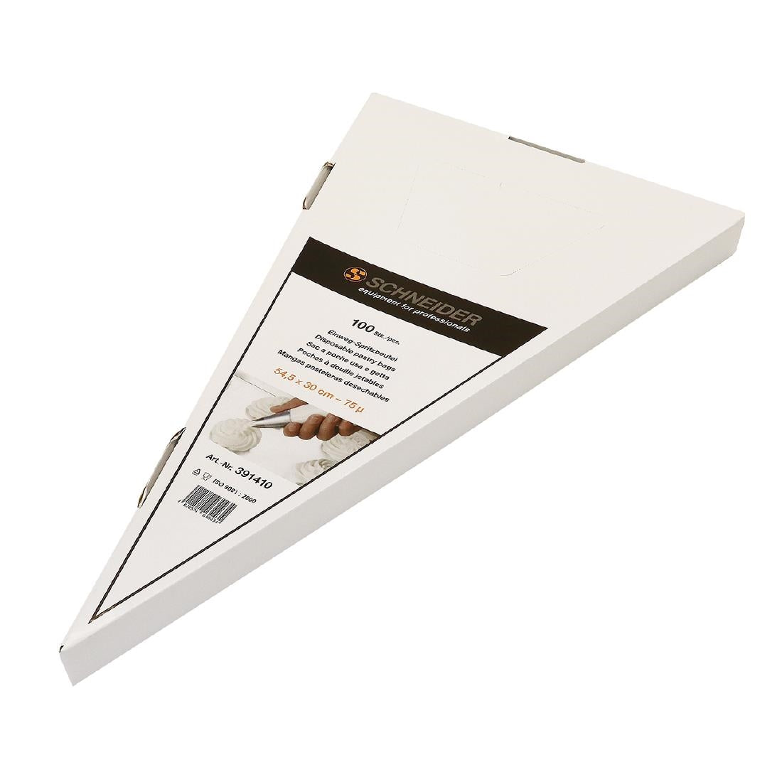 Schneider White Disposable Piping Bags 54.5cm (100 pack)