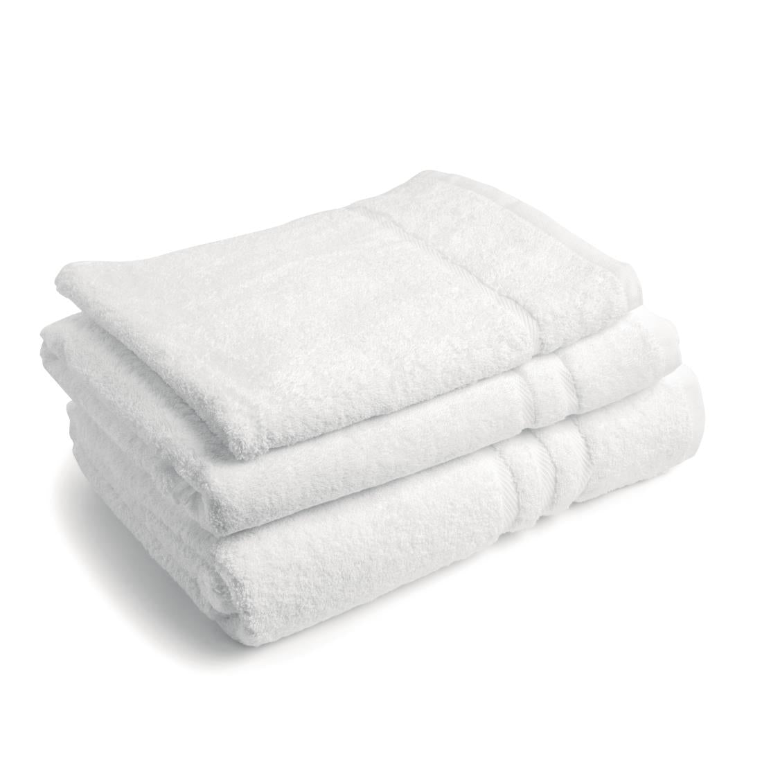 Mitre Comfort Nova Face Cloth White (10 Pack)