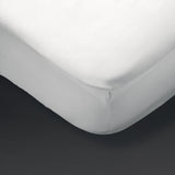Mitre Essentials Pyramid Fitted Sheet White Single
