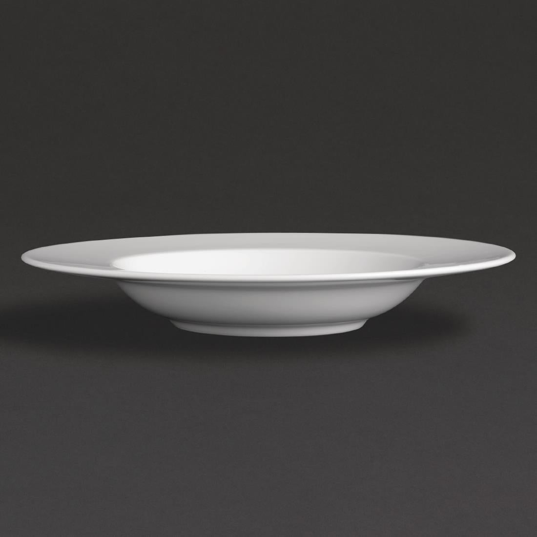 Royal Porcelain Maxadura Wide Rim Soup Bowls 250mm (12 Pack)