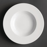 Royal Porcelain Maxadura Wide Rim Soup Bowls 250mm (12 Pack)