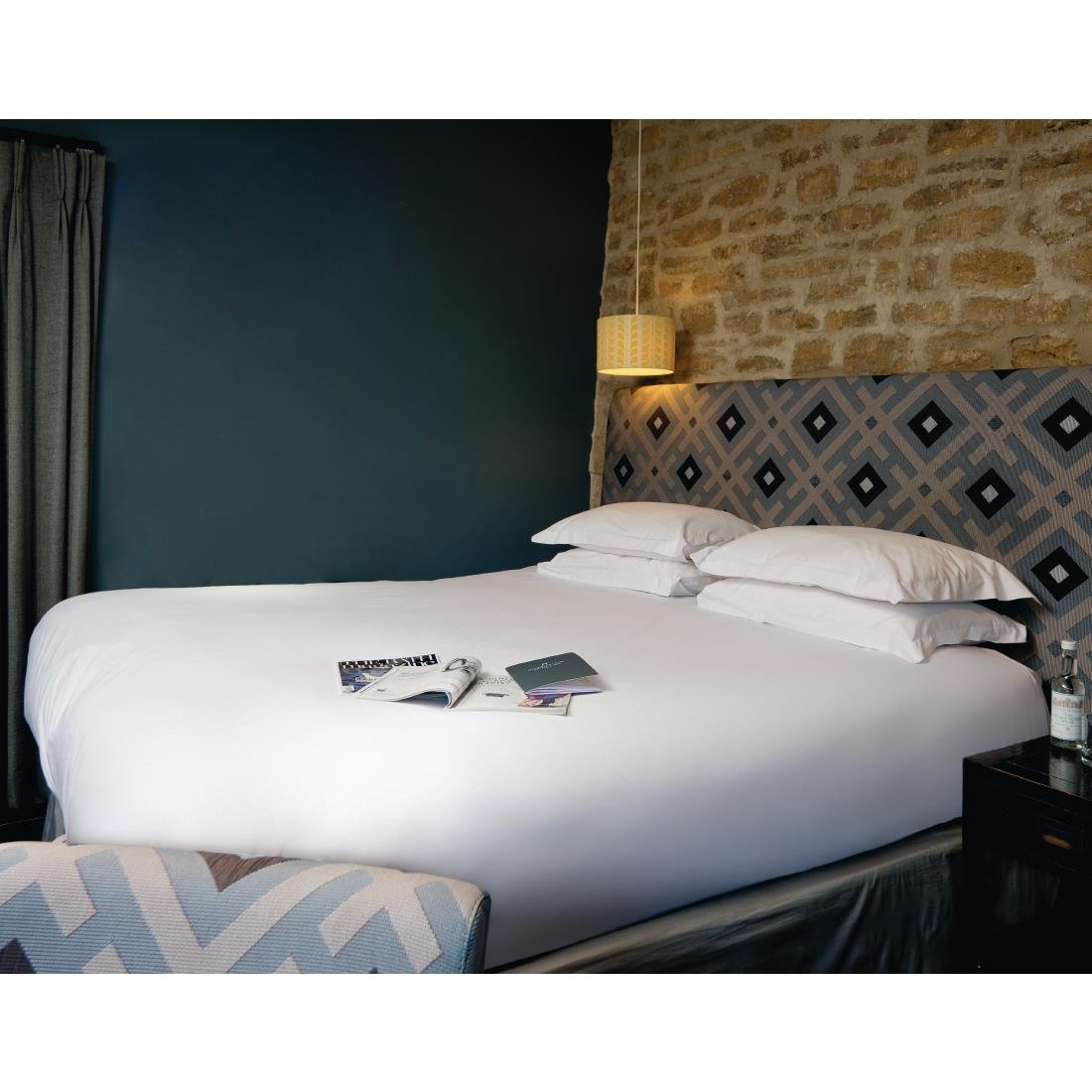Heritage Serenity Pillowcase White - Oxford 66x92cm (PAIR)