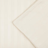 Mitre Comfort Satin Duvet Cover Oatmeal King Size
