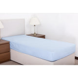 Mitre Essentials Temir Fitted Sheet Blue Single