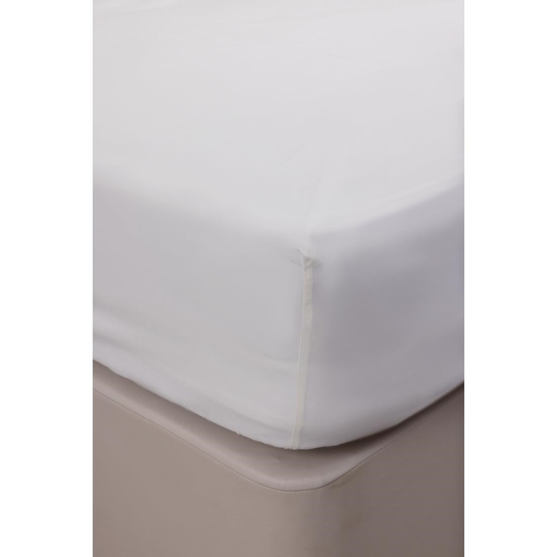Mitre Essentials Temir Fitted Sheet Ivory Single