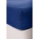Mitre Essentials Temir Fitted Sheet Navy Single