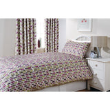 Mitre Essentials Florence Pebble Duvet Cover Damson