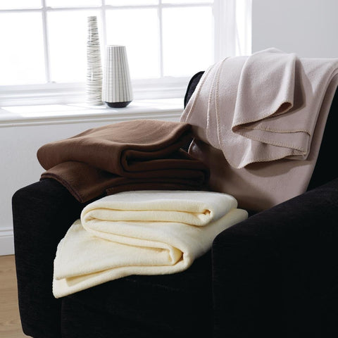 Mitre Essentials Polar Blanket Cream Double