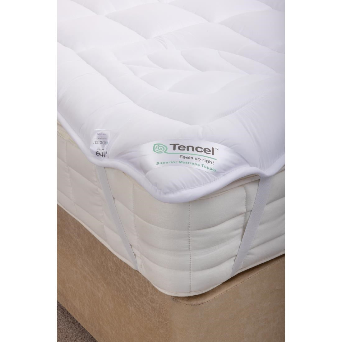 Mitre Luxury Tencel Superior Mattress Topper Zip and Link Single