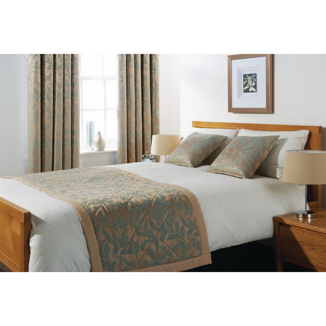 Mitre Essentials Kensington Bed Runner Duck Egg Super King