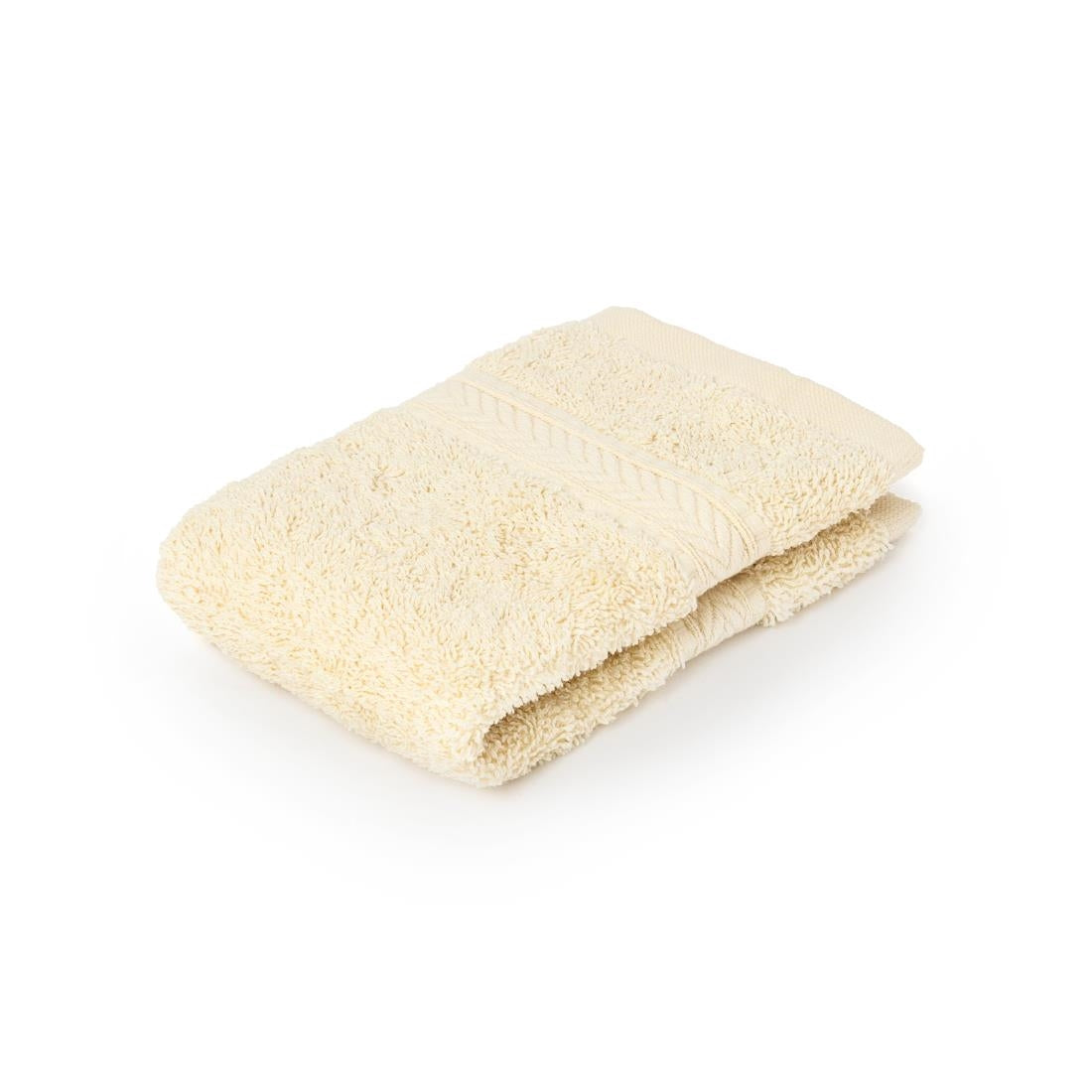 Mitre Essentials Nova Face Cloth Cream (10 Pack)