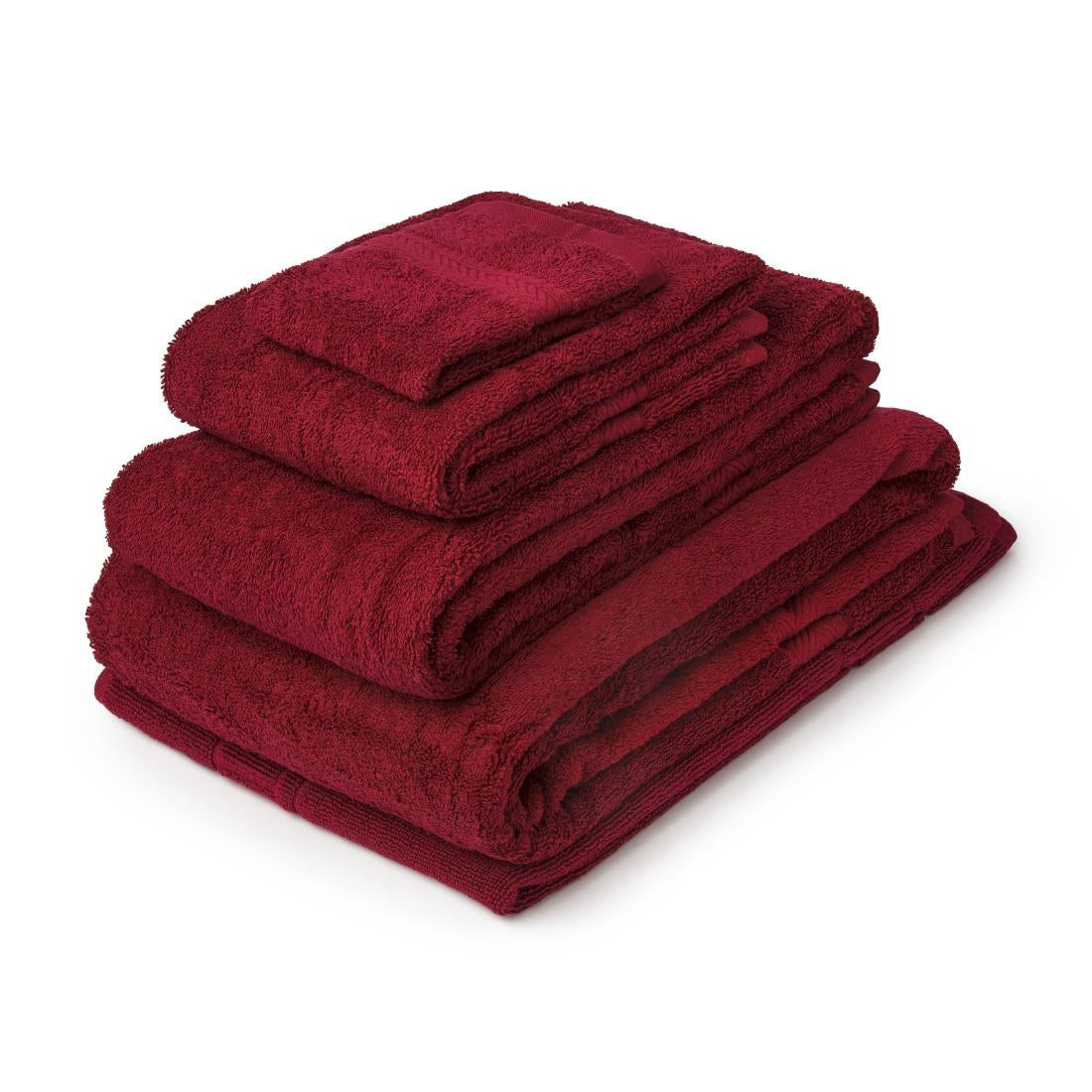 Mitre Essentials Nova Face Cloth Wine (10 Pack)