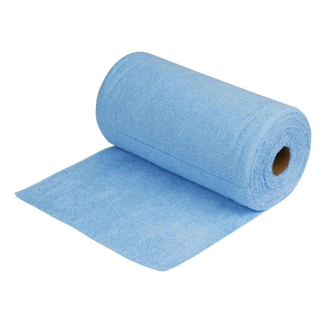 Nisbets Essentials Blue Micro Fibre Cloth 300x300mm - Roll of 50 tear-off sheets