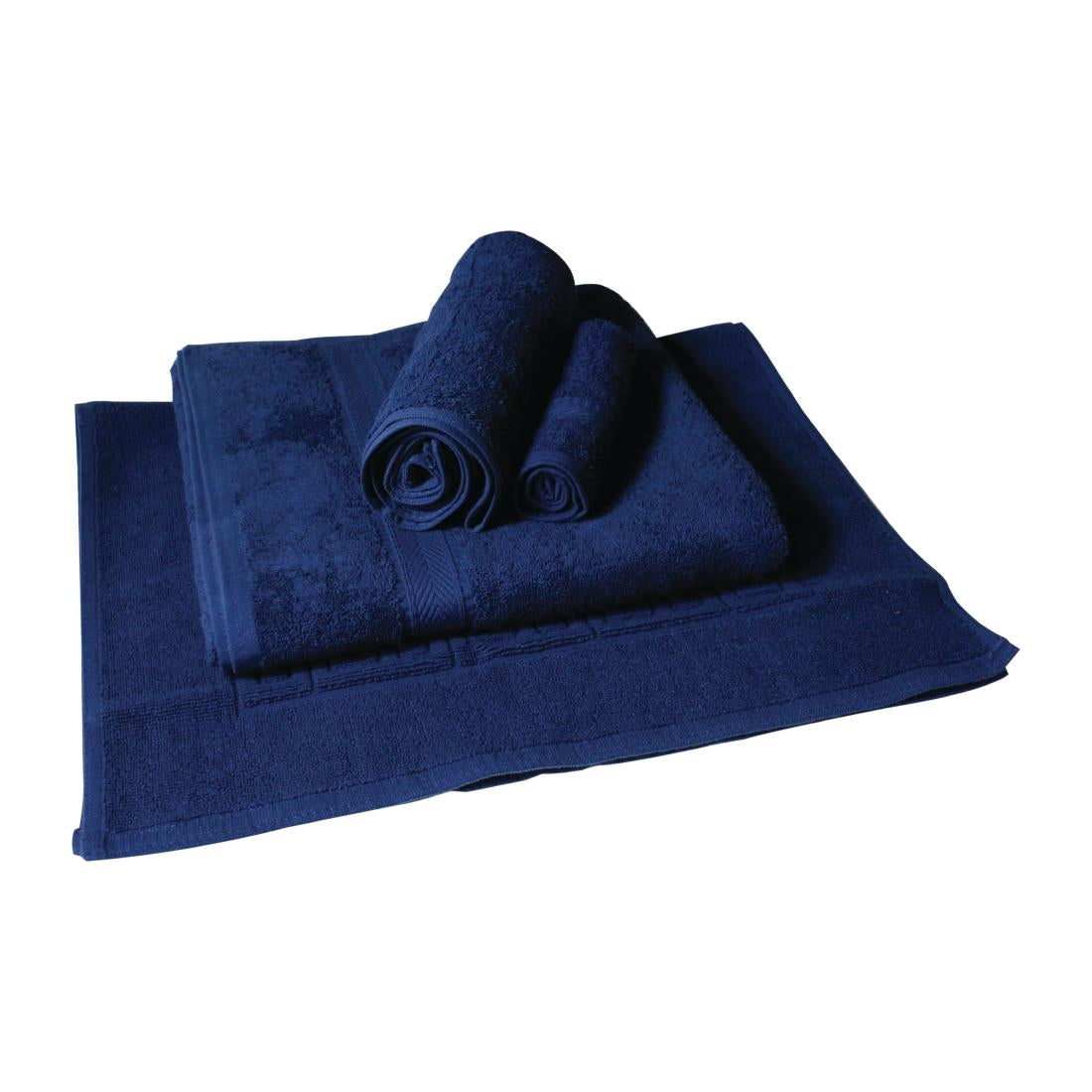 Mitre Essentials Nova Colour Towel Set Navy