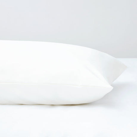 Mitre Essentials Temir Housewife Pillowcase Ivory (2 Pack)