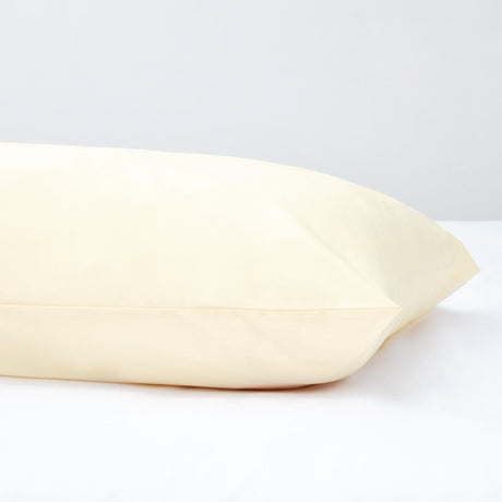 Mitre Essentials Temir Housewife Pillowcase Oatmeal (2 Pack)