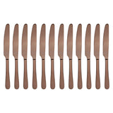 Olympia Cyprium Copper Table Knife (12 Pack)