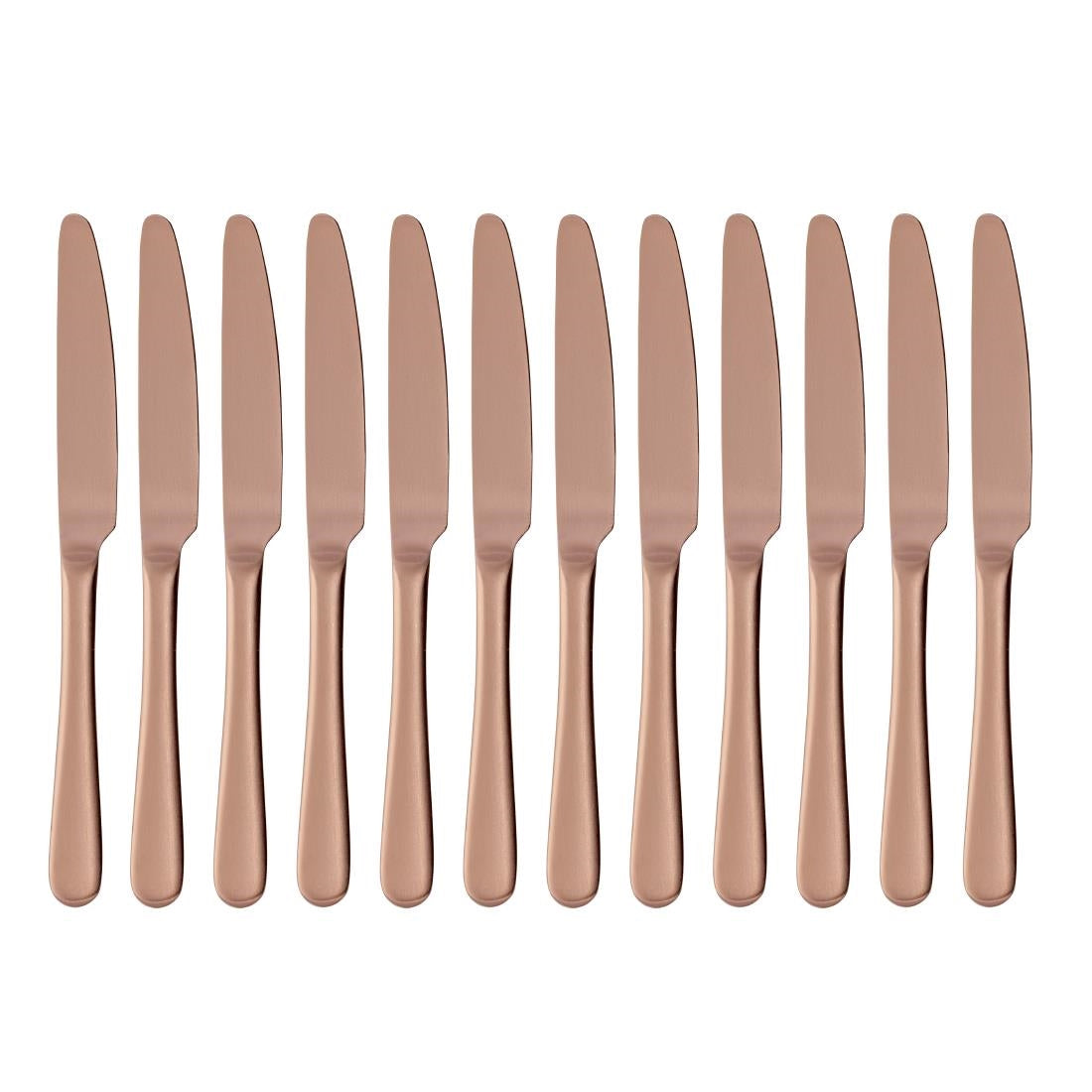 Olympia Cyprium Copper Table Knife (12 Pack)