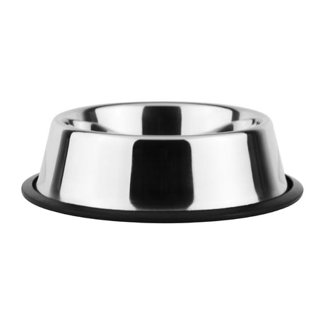 Bolero Stainless Steel Medium Dog Bowl 200mm