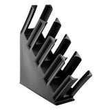 Olympia Kristallon Cup Holder 4-Slots Polypropylene Black