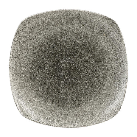 Churchill Studio Prints Raku Square Plates Quartz Black 252mm (12 Pack)