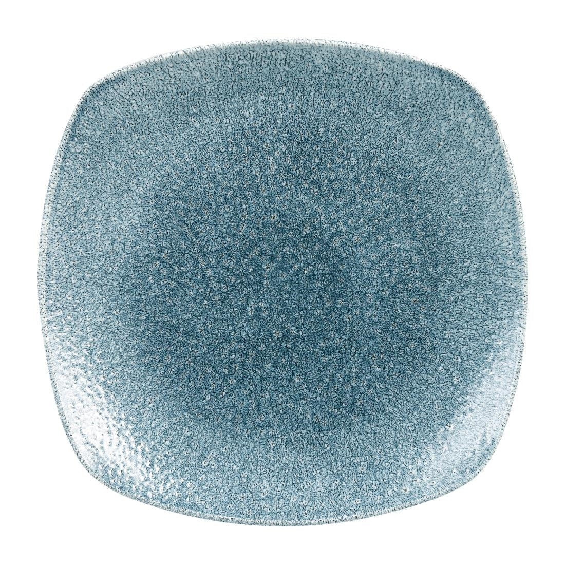 Churchill Studio Prints Raku Rectangular Plates Topaz Blue 215mm (12 Pack)