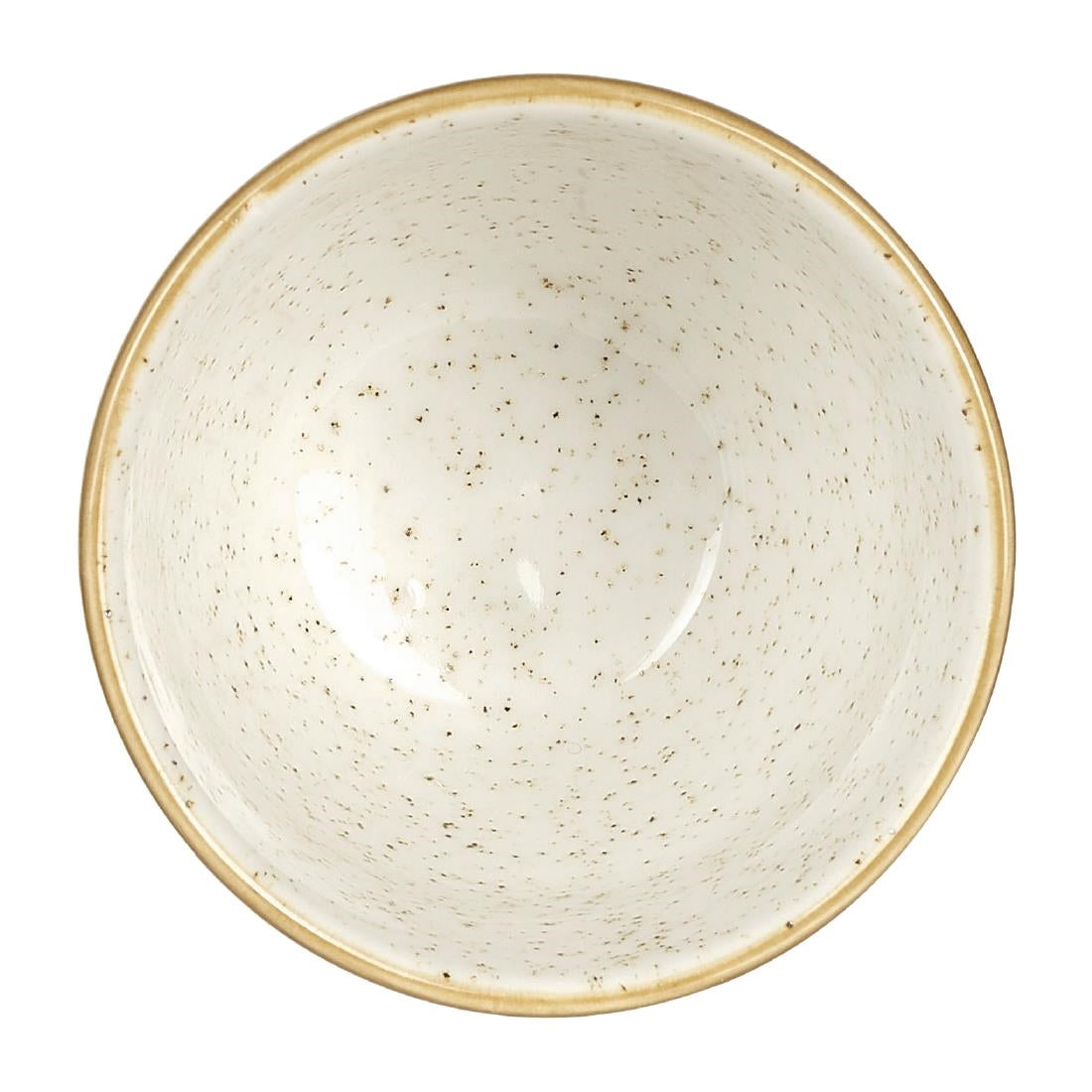 Churchill Stonecast Round Chip Mugs Barley White Ripple 285ml (12 Pack)