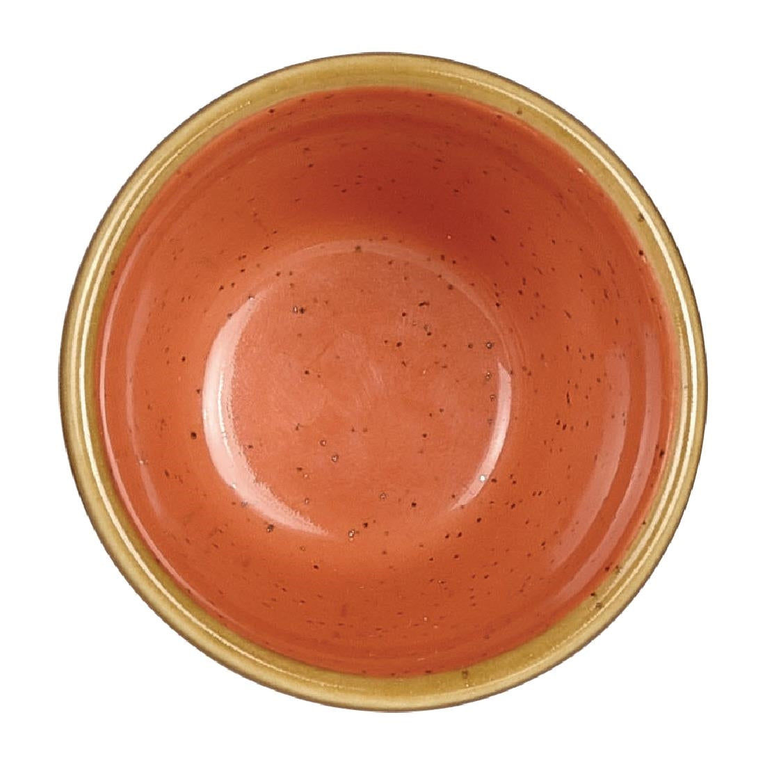 Churchill Stonecast Spiced Orange Ripple Dip Pots 57ml (12 Pack)