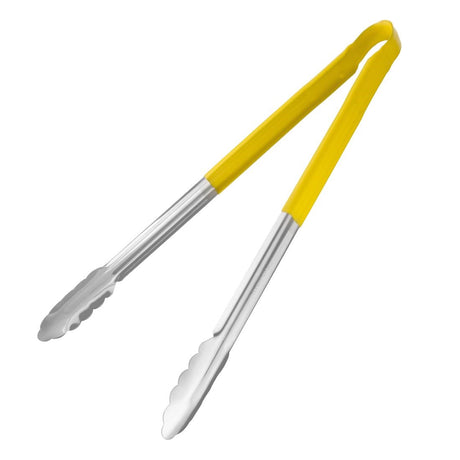 Hygiplas Colour Coded Serving Tong Yellow 405mm