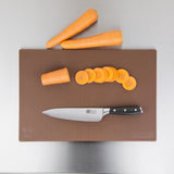 Hygiplas Low Density Antibacterial Chopping Board Brown 450x300x10mm