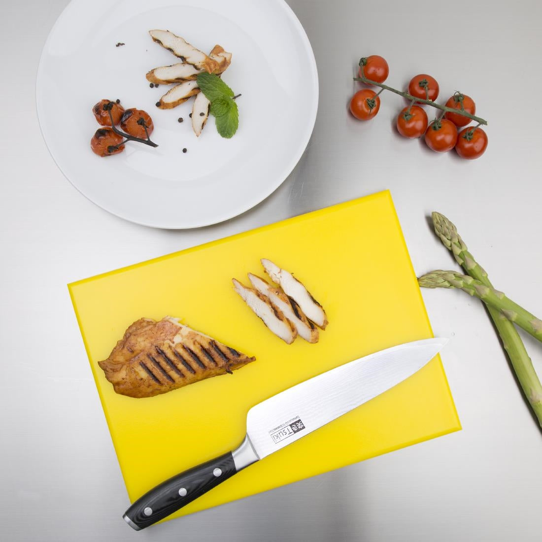Hygiplas High Density Yellow Chopping Board Small 305x229x12mm