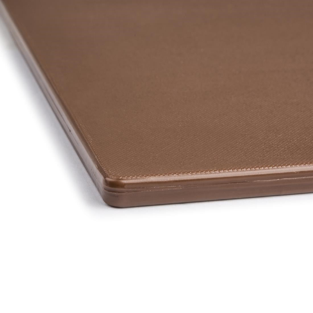 Hygiplas Low Density Brown Chopping Board Large 600x450x10mm