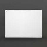 Hygiplas Low Density White Chopping Board Large 600x450x10mm