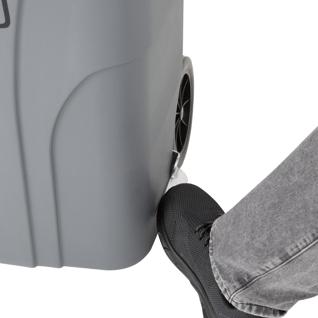 Jantex Wheelie Bin Grey 120Ltr