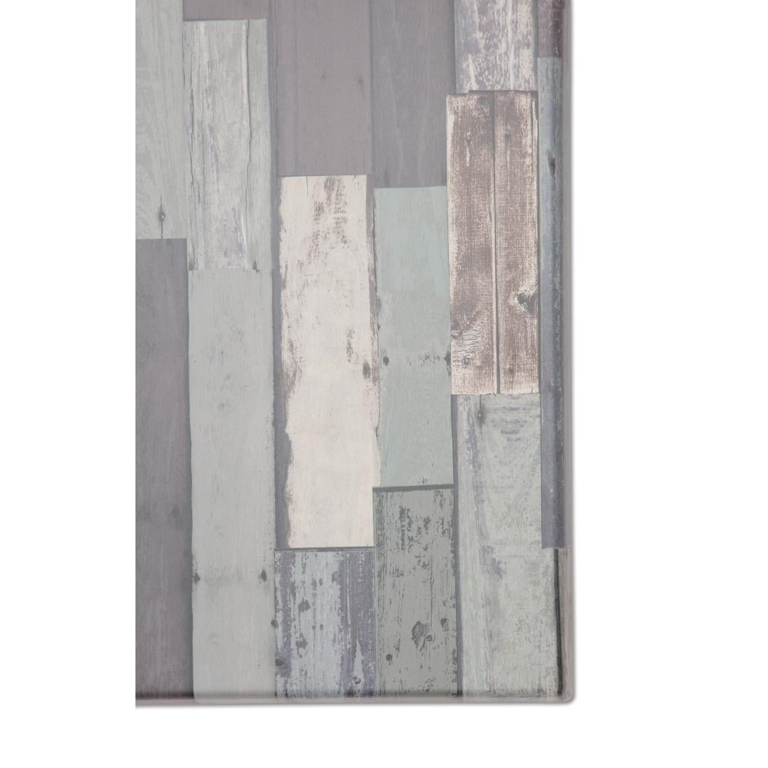 Werzalit Square 700mm Table Top Blanchas Blue