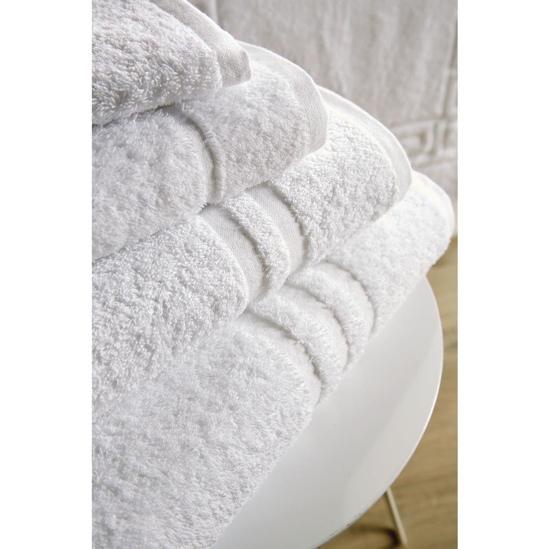 Mitre Eco Towel - White Bath Mat 500x760mm