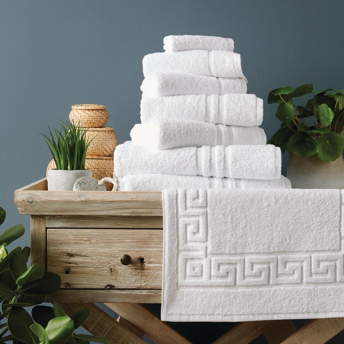 Eco Towel - White Bath Towel 700x1370mm